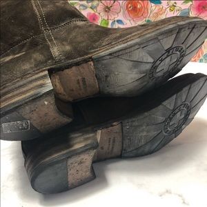 Florentini+Baker brown suede boots